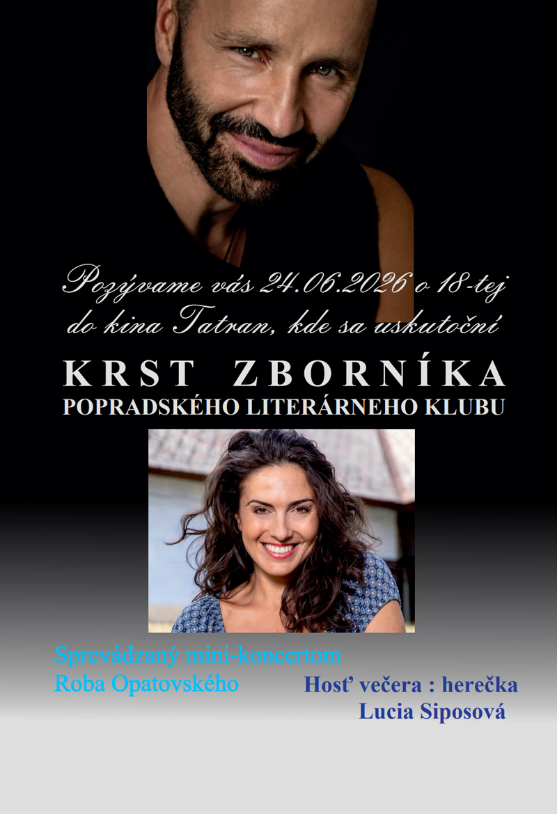 picture Krst zborníka Popradského literárneho klubu