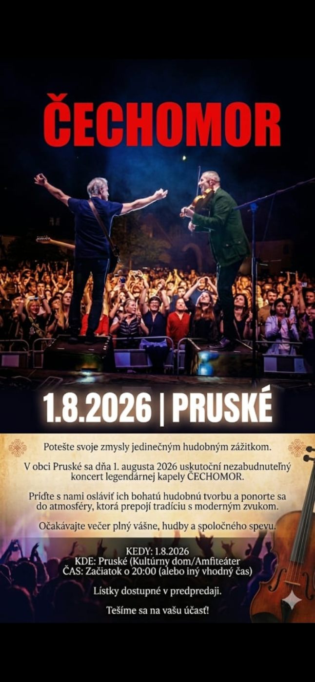 picture Čechomor na Guláš Feste 2026 v Pruskom