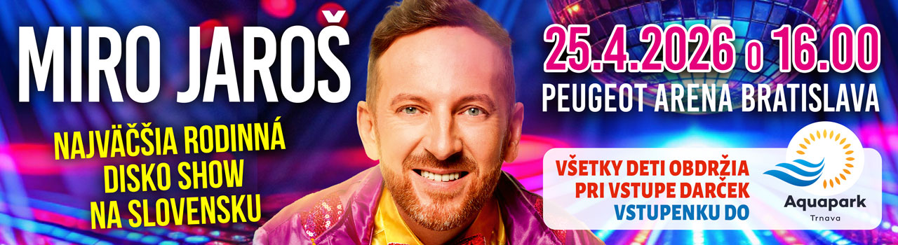 MIRO JAROŠ - Najväčšia rodinná disko show na Slovensku