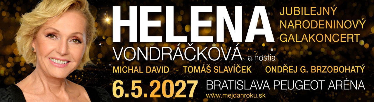 Helena Vondráčková: Jubilejný narodeninový galakoncert k 80. narodeninám