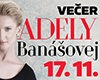 Večer Adely Banášovej a jej hostí
