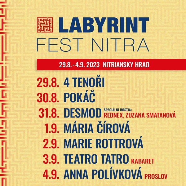 LABYRINTFEST Nitra 2023
