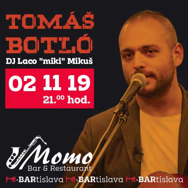 Tomáš Botló a DJ Laco miki Mikuš v Momo Bar
