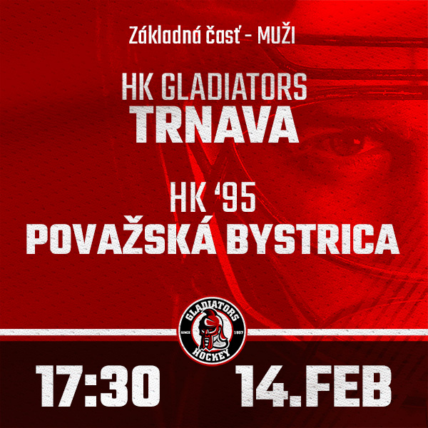 HK GLADIATORS Trnava - HK 95 Pov. Bystrica (1.HL)