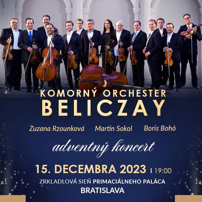 Adventný koncert komorného orchestra Beliczay