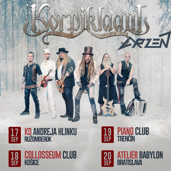 Korpiklaani & Arzén tour 2020