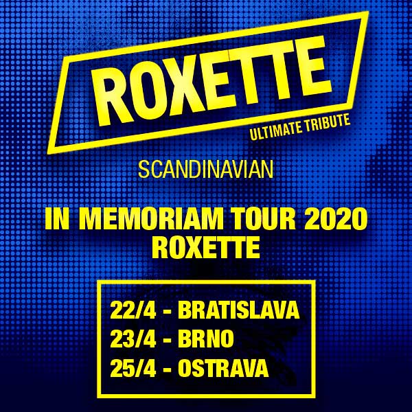 Roxette in Memoriam Tour 2020 Bratislava