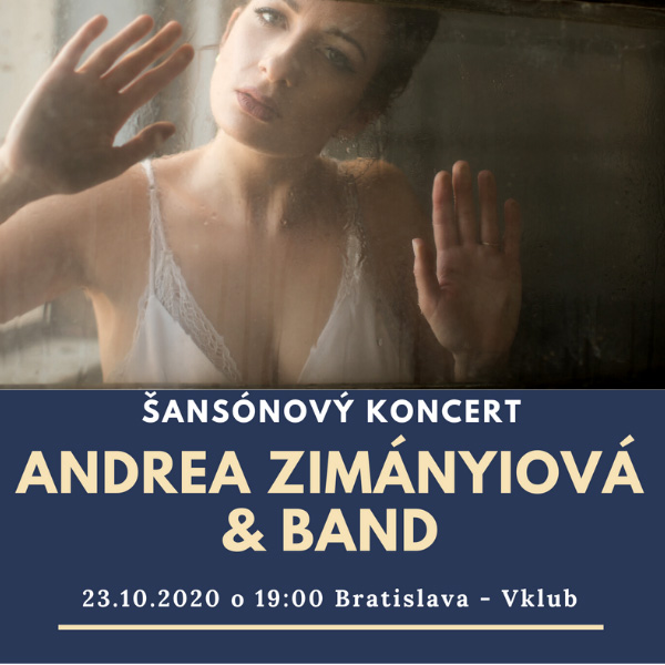 Andrea Zimányiová & Band - Šansónový koncert