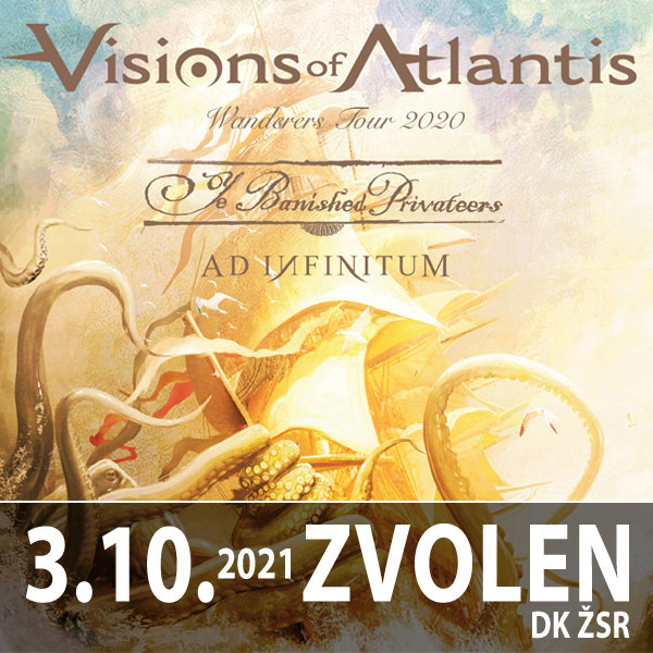 Visions Of Atlantis European VANDERERS Tour 2021