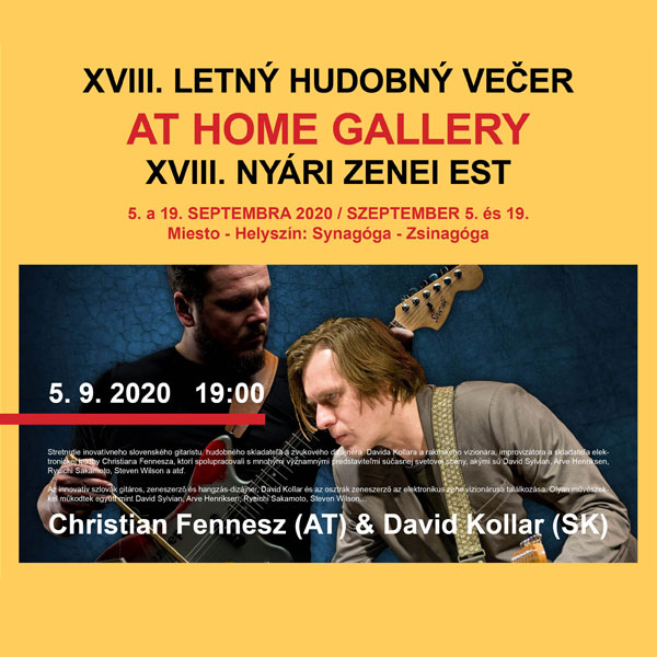 Christian Fennesz(AT) & David Kollar(SK) koncert