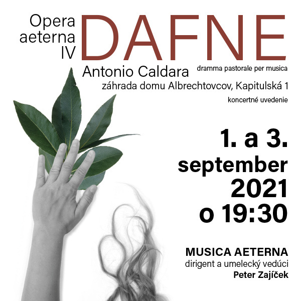 Opera aeterna IV koncertné uvedenie opery Dafne