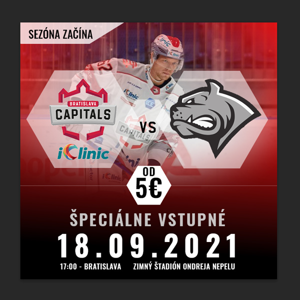 iClinic Bratislava Capitals vs Dornbirn Bulldogs