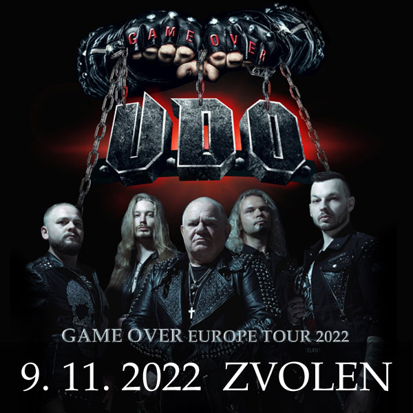 U.D.O. - Game Over - Europe Tour 2022