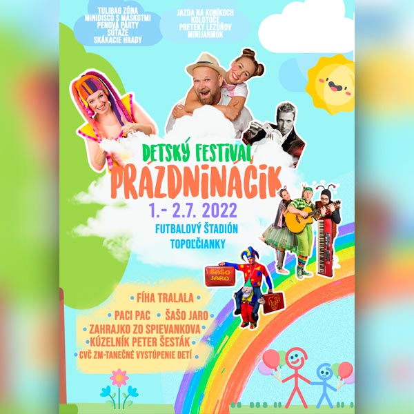 Detský festival PRÁZDNINÁČIK