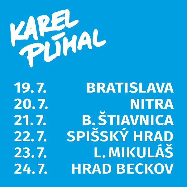 KAREL PLÍHAL - koncertné turné - 40 ROKOV NA SCÉNE