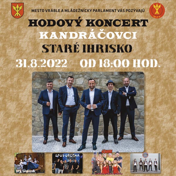 Hodový koncert 2022 s Kandráčovcami