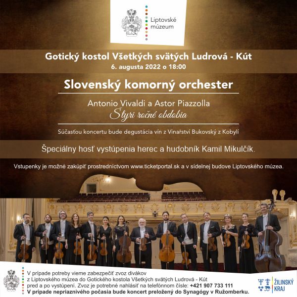 Slovenský komorný orchester (Antonio Vivaldi a Astor Piazzolla) Štyri ročné obchobia