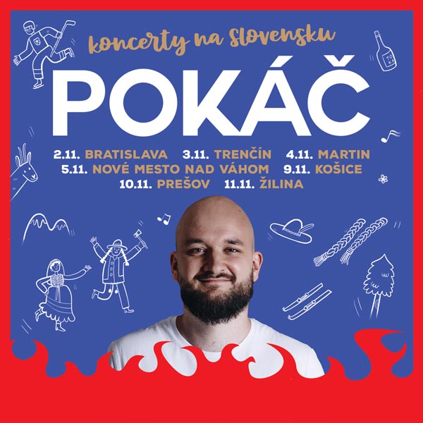 POKÁČ - koncerty na Slovensku