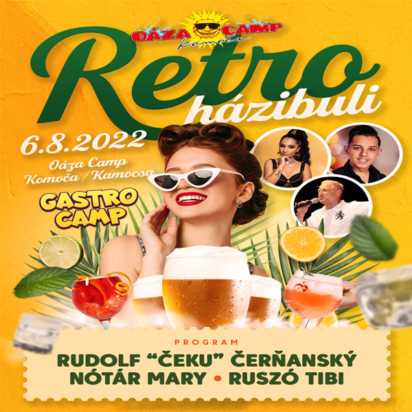 Retro party-Gastro camp2022