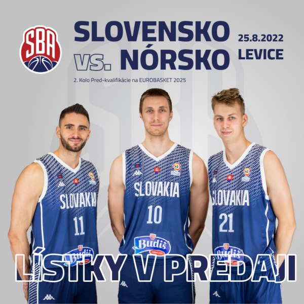 Slovensko - Nórsko, Pred - Kvalifikácia na FIBA EuroBasket 2025