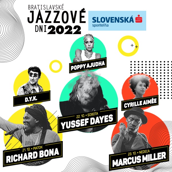 Bratislavské Jazzové Dni Slovenská Sporiteľňa 2022