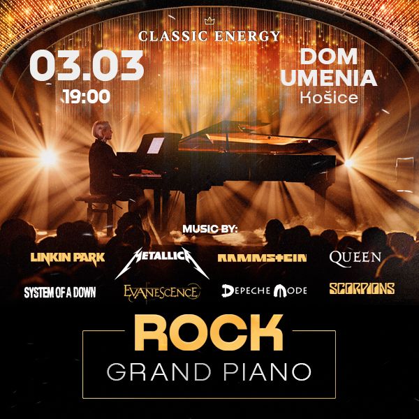 ROCK MUSIC & GRAND PIANO