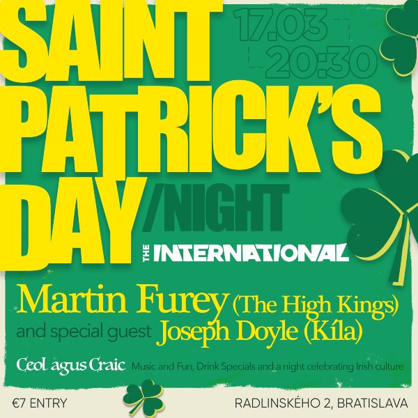 St. Patrick's Day with Martin Furey (The High Kings)