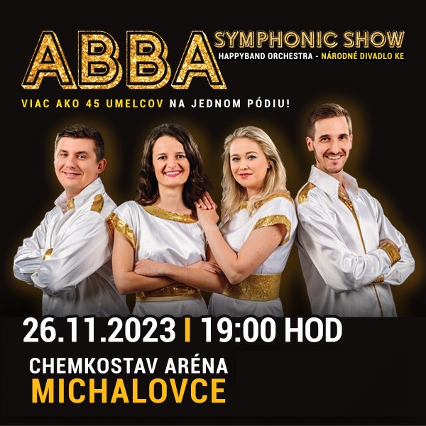 ABBA SYMPHONIC SHOW MICHALOVCE