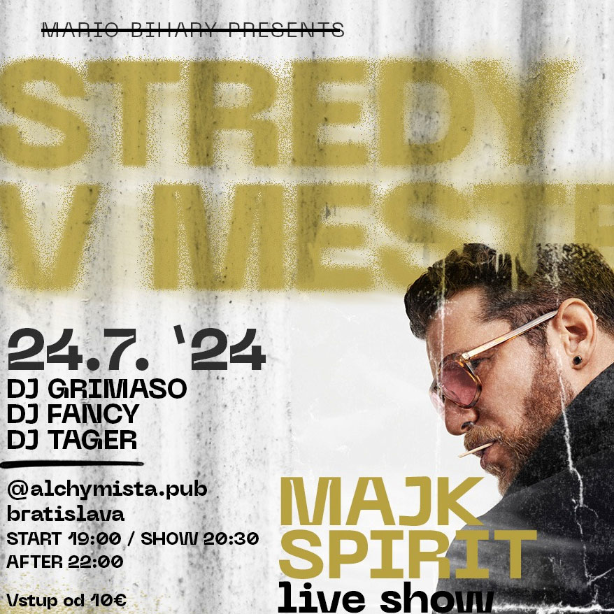 MAJK SPIRIT SHOW - STREDY V MESTE