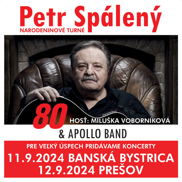 Petr Spálený 80. a Apollo band , hosť Miluška Voborníková