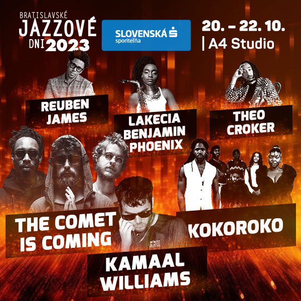 Bratislavské Jazzové Dni Slovenská Sporiteľňa 2023