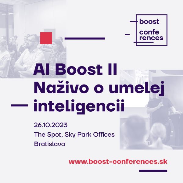 AI Boost 2 - Naživo o umelej inteligencii