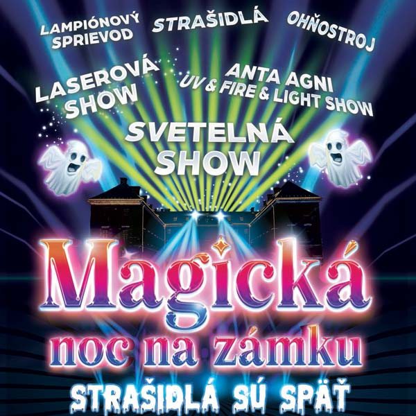 Magická noc na zámku Strašidlá sú späť