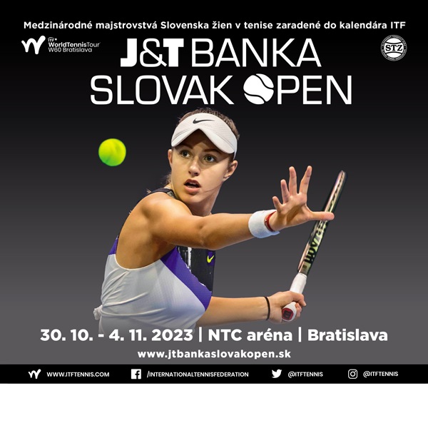 J&T Banka Slovak Open 2023. Medzinárodné MSR v tenise žien
