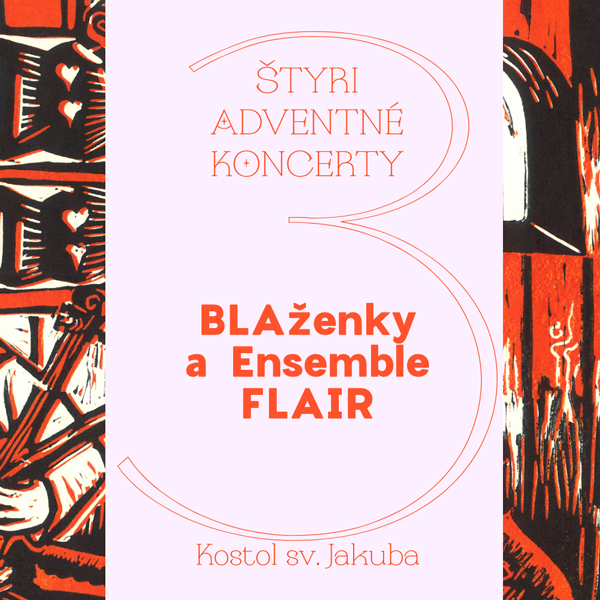 Štyri adventné koncerty BLAženky a Ensemble FLAIR