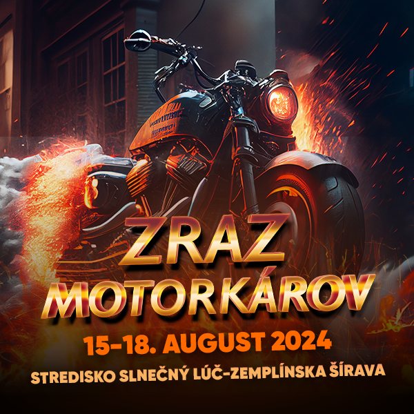 ZRAZ MOTORKÁROV ZEMPLÍNSKA ŠÍRAVA 2024