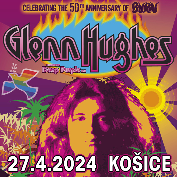 50 Years Burn Album Tour 2024 - Glenn Hughes (ex Deep Purple)