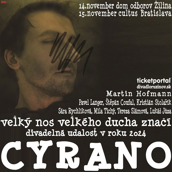 CYRANO divadelná udalosť roku 2024