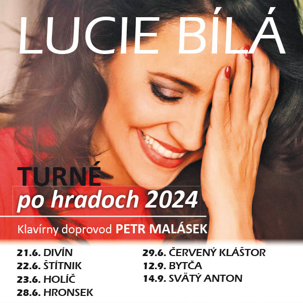 Lucie Bílá - Turné po hradoch 2024