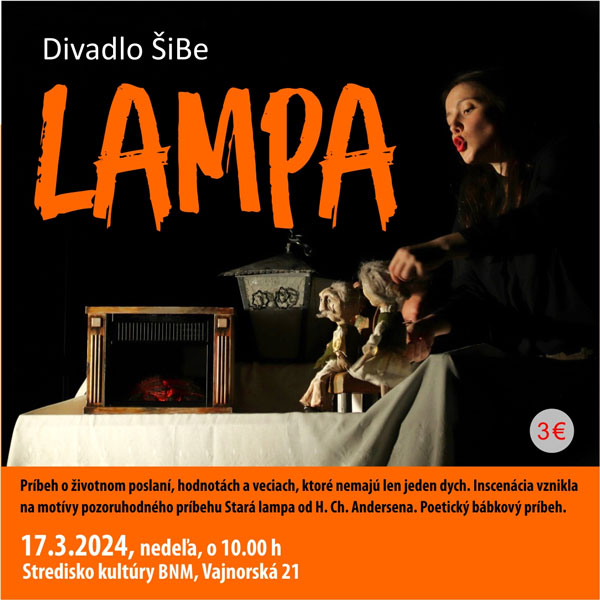 Divadlo ŠiBe - Lampa  – Detské predstavenie