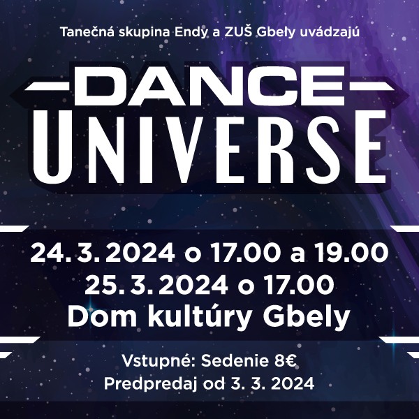 DANCE UNIVERSE – tanečná show