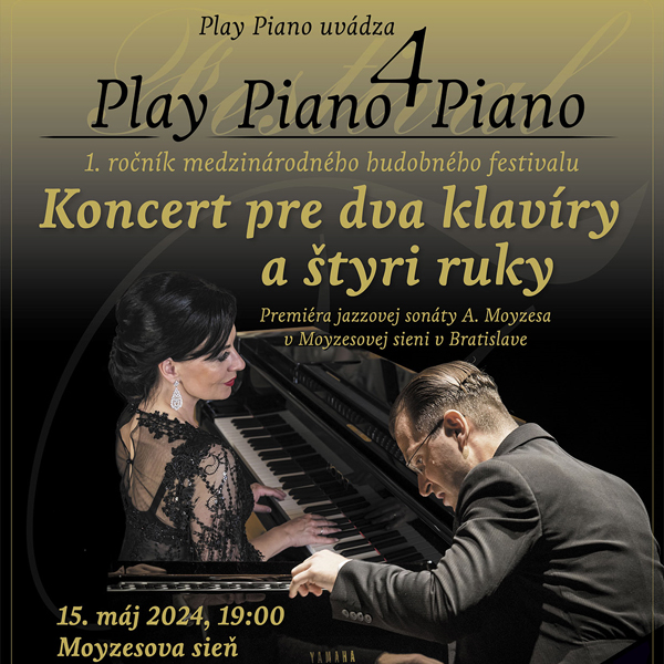 Eva Varhaníková a Ladislav Fančovič - Koncert pre dva klavíry a štyri ruky