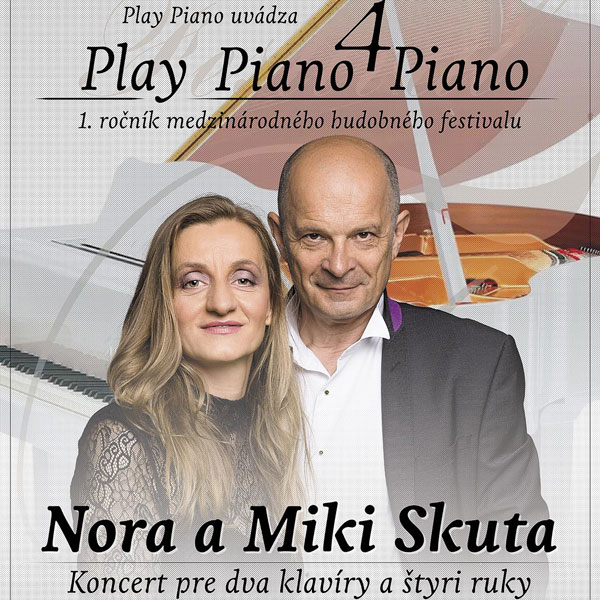 Nora a Miki Skuta- Koncert pre dva klavíry a štyri ruky