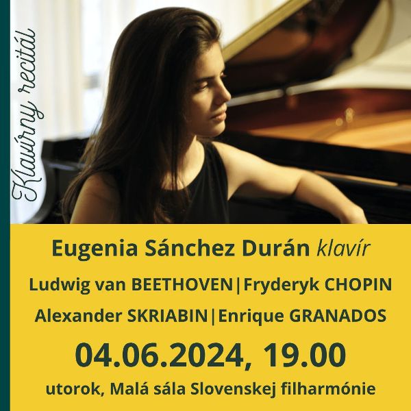 Klavírny recitál Eugenia Sánchez Durán