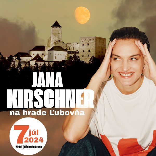 Jana Kirschner na hrade Ľubovňa