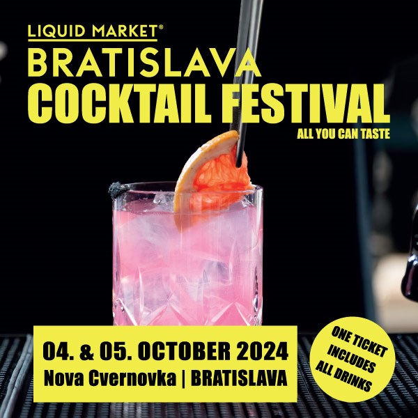 LIQUID MARKET Bratislava Cocktail Festival