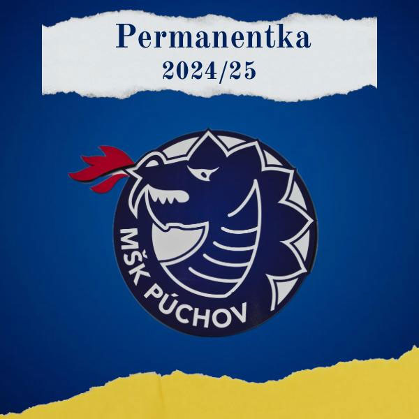 HOKEJOVÝ KLUB MŠK PÚCHOV – PERMANENTKA 2024/2025