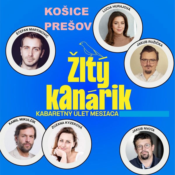 ŽLTÝ KANÁRIK – kabaret mesiaca