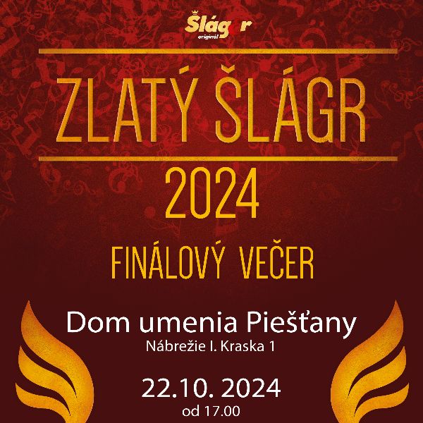 Zlatý šlágr 2024 – finálový  večer  jubilejního 10.ročníku