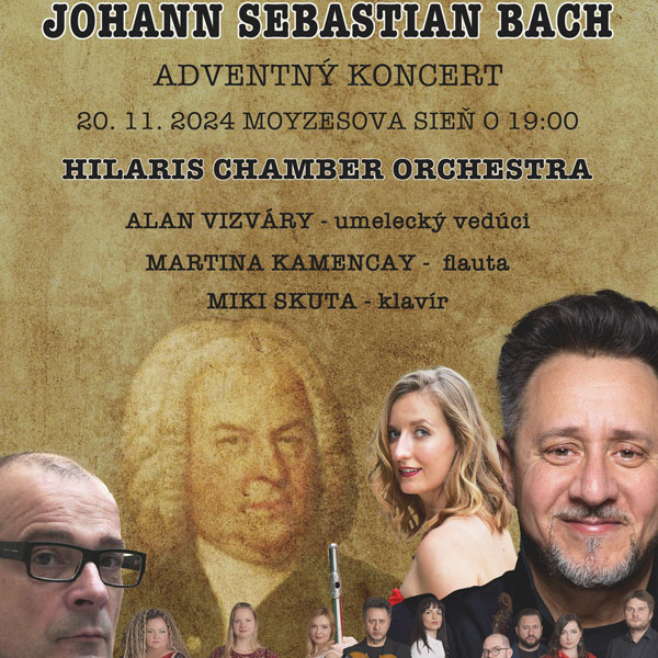 JOHANN SEBASTIAN BACH: MIKI SKUTA a HILARIS